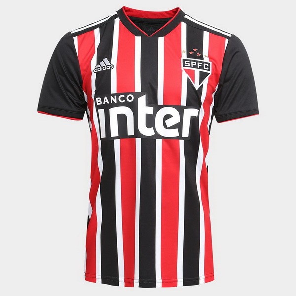 Camiseta São Paulo 2ª 2018-2019 Rojo